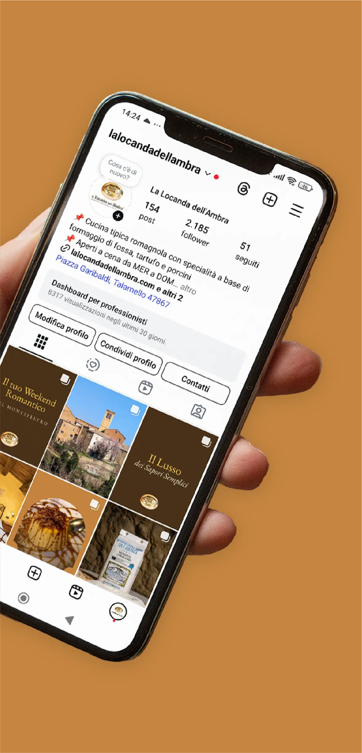 Gestione Social Ristorante Valmarecchia